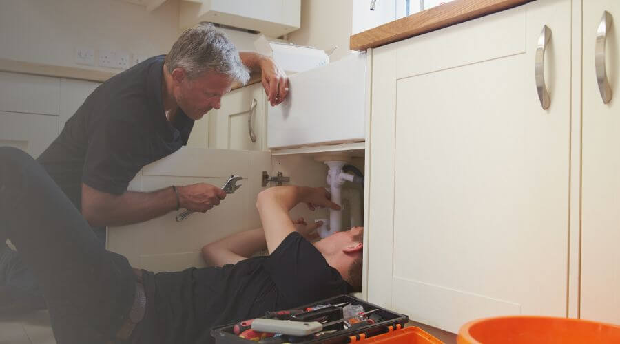 Professional burst pipe repair services in Danforth, ME